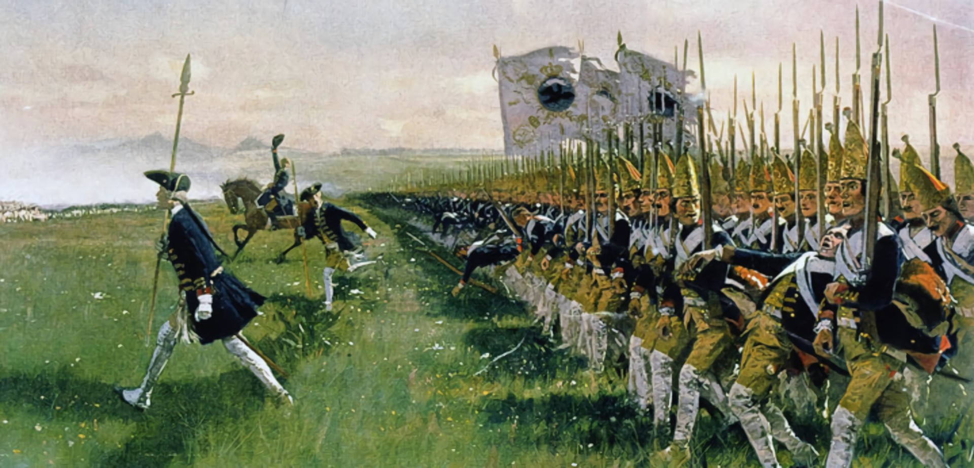 Hohenfriedeberg - Attack of Prussian Infantry (1745)