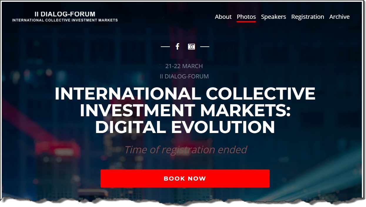 “Dialogforum” Website Screenshot