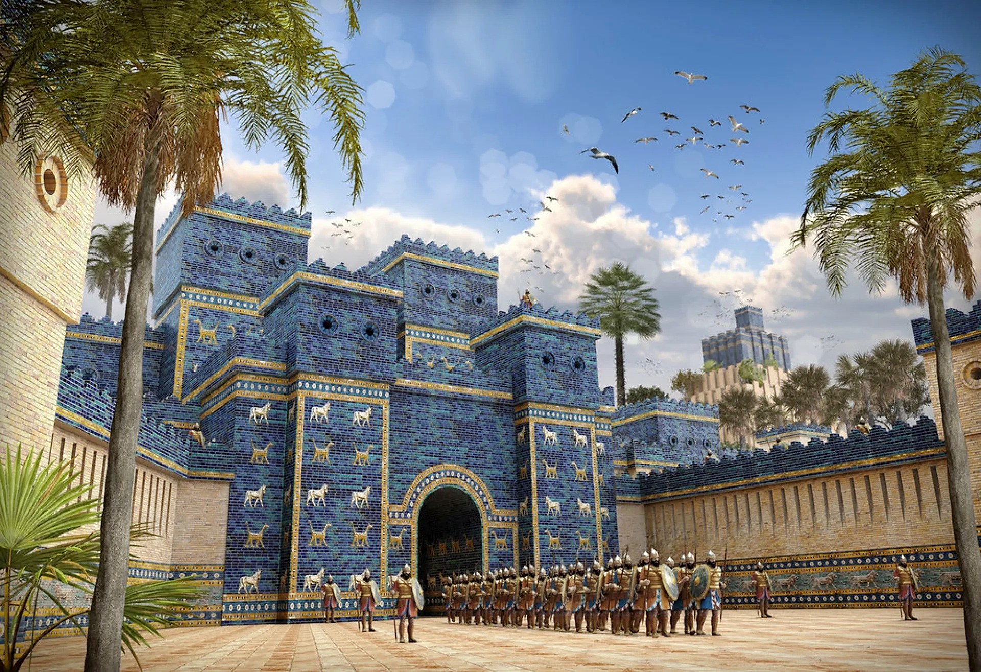 Babylonian Ishtar Gate